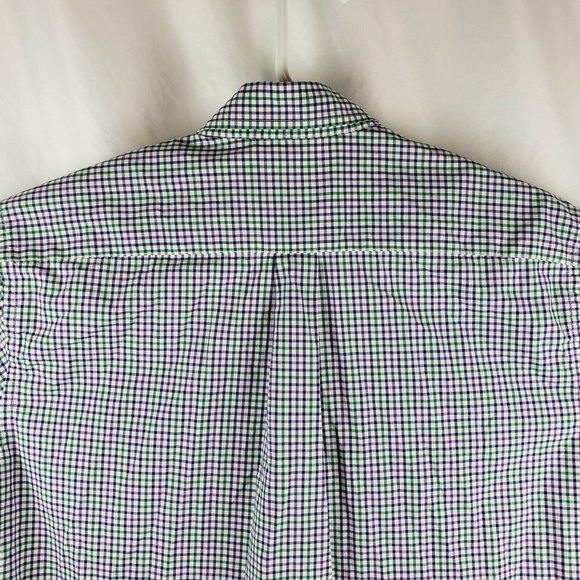 Vineyard Vines Mens XL Slim Fit Murray Shirt Button Down Front Check EUC - Picture 5 of 11